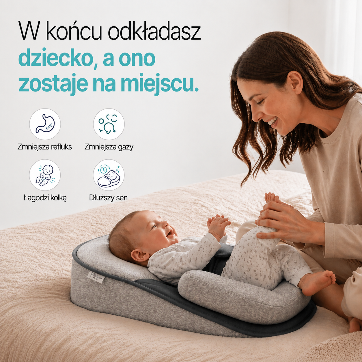Kołysko™ – Na refluks, kolkę i lepszy sen