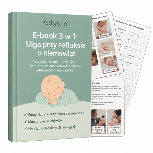 E-book 3w1: Ulga przy refluksie dziecka
